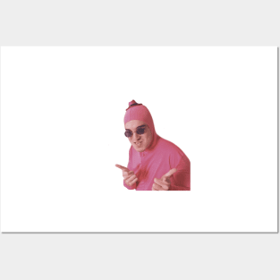 Pink Guy Posters and Art